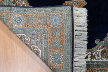 Load image into Gallery viewer, Midnight Garden Silk Rug

