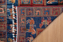 Load image into Gallery viewer, Indigo Rider Afghan Zeigler Rug
