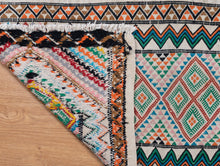 Load image into Gallery viewer, Handwoven Geometric Moroccan Kilim Rug
