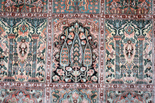 Load image into Gallery viewer, Rosewood Garden Kashmiri Silk Carpet
