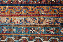 Load image into Gallery viewer, Tribal Stripe Zeigler Afghan Runner
