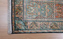 Load image into Gallery viewer, Mughal Garden Kashmiri Silk Tapestry
