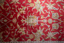 Load image into Gallery viewer, Shah Abbasi Red Kashmir Silk Rug
