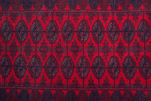 Load image into Gallery viewer, High Knot Old Afghan Turkman Rug
