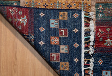 Load image into Gallery viewer, Color-Block Tribal Zeigler Afghan Runner
