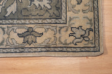 Load image into Gallery viewer, Elegant Grey Floral Kashan Rug
