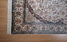 Load image into Gallery viewer, Isfahan Medallion Kashmir Silk Rug
