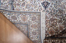 Load image into Gallery viewer, Isfahan Medallion Kashmir Silk Rug
