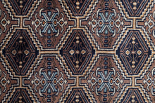 Load image into Gallery viewer, Hexagonal Motif Indo Afghan Rug
