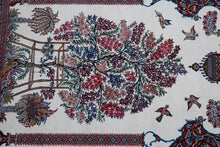 Load image into Gallery viewer, Persian Tree of Life Silk Rug
