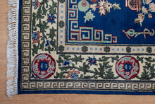 Load image into Gallery viewer, Imperial Blue Indo Kashan Rug
