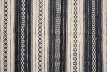 Load image into Gallery viewer, Earth-Toned Handwoven Wool Dhurrie Rug
