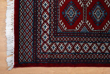 Load image into Gallery viewer, Red Gul Indo Afghan Wool Rug

