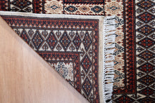 Load image into Gallery viewer, Geometric Tribal Panel Wool Rug
