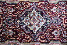 Load image into Gallery viewer, Ruby Medallion Handwoven Indian Rug

