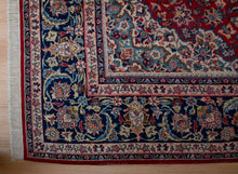 Load image into Gallery viewer, Antique Oversized Kashan Floral Rug
