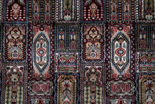 Load image into Gallery viewer, Architectural Motif Indian Wool Rug
