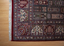 Load image into Gallery viewer, Architectural Motif Indian Wool Rug

