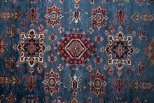 Load image into Gallery viewer, Blue Medallion Zeigler Afghan Rug
