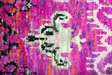 Load image into Gallery viewer, Recycled Saree Silk Indian Rug
