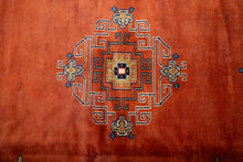 Load image into Gallery viewer, Antique Chinese Art Deco Carpet
