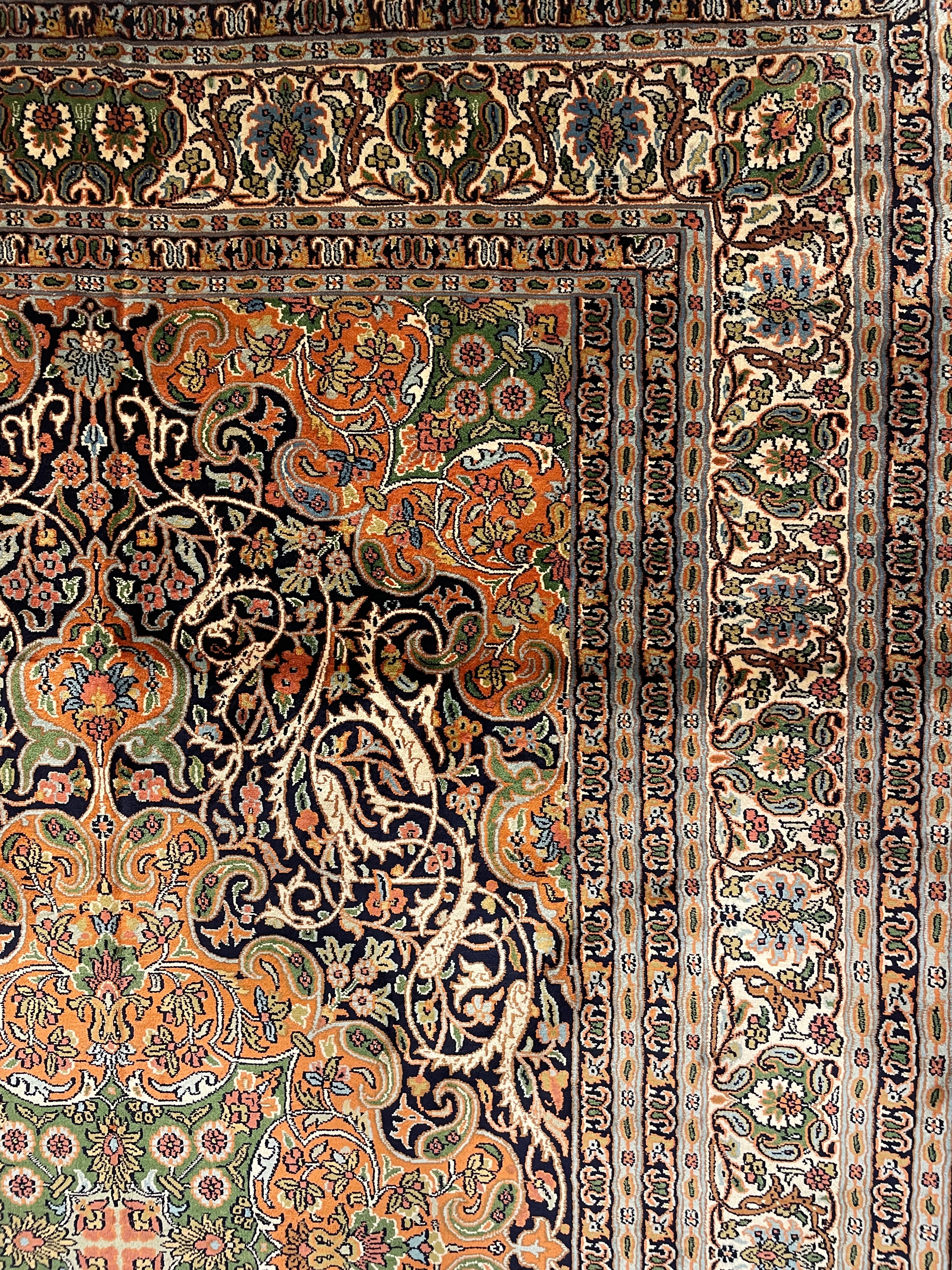 Kashmiri Silk Carpet