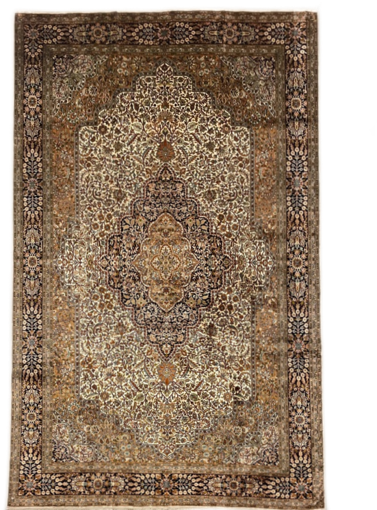 Super Fine Kashmiri Silk Carpet