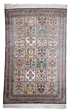 Load image into Gallery viewer, Echoes of Eden Kashmir Silk Rug
