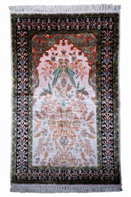 Load image into Gallery viewer, Kashmir Silk Rug – Tree of Life
