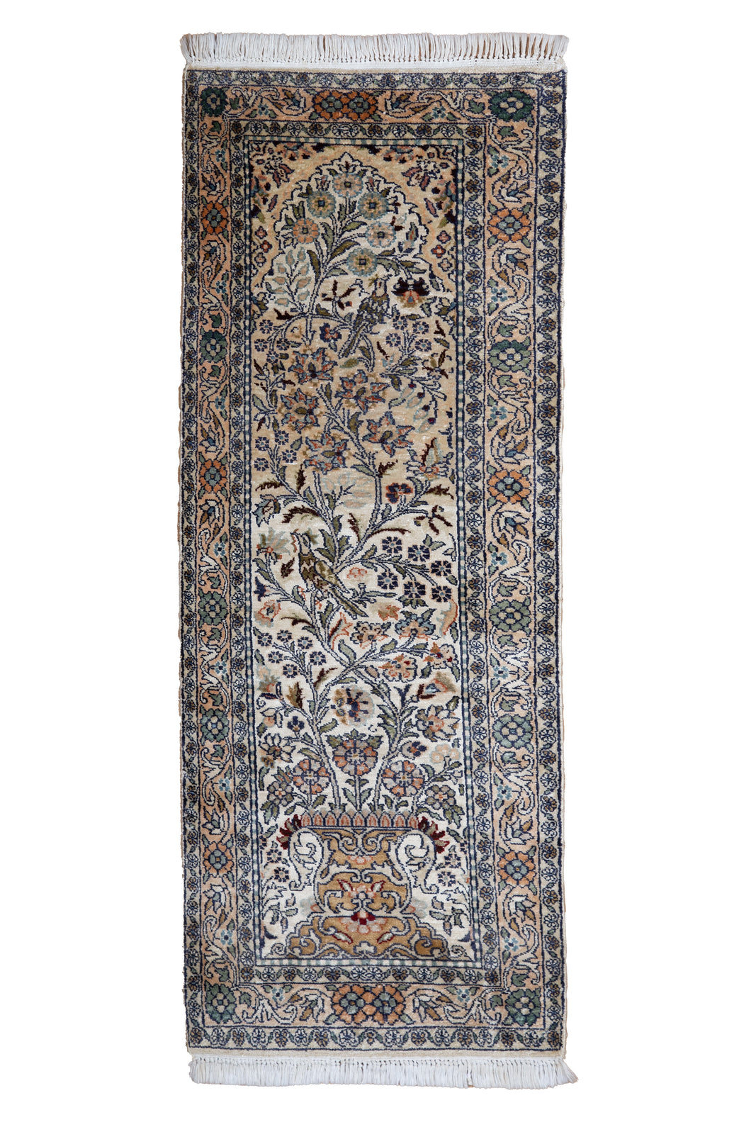 Kashmir Silk Runner – Tree of Life