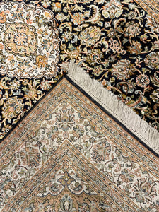 Kashan Silk Carpet