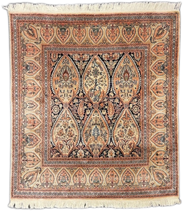 Shamadar Kashan Pure Silk