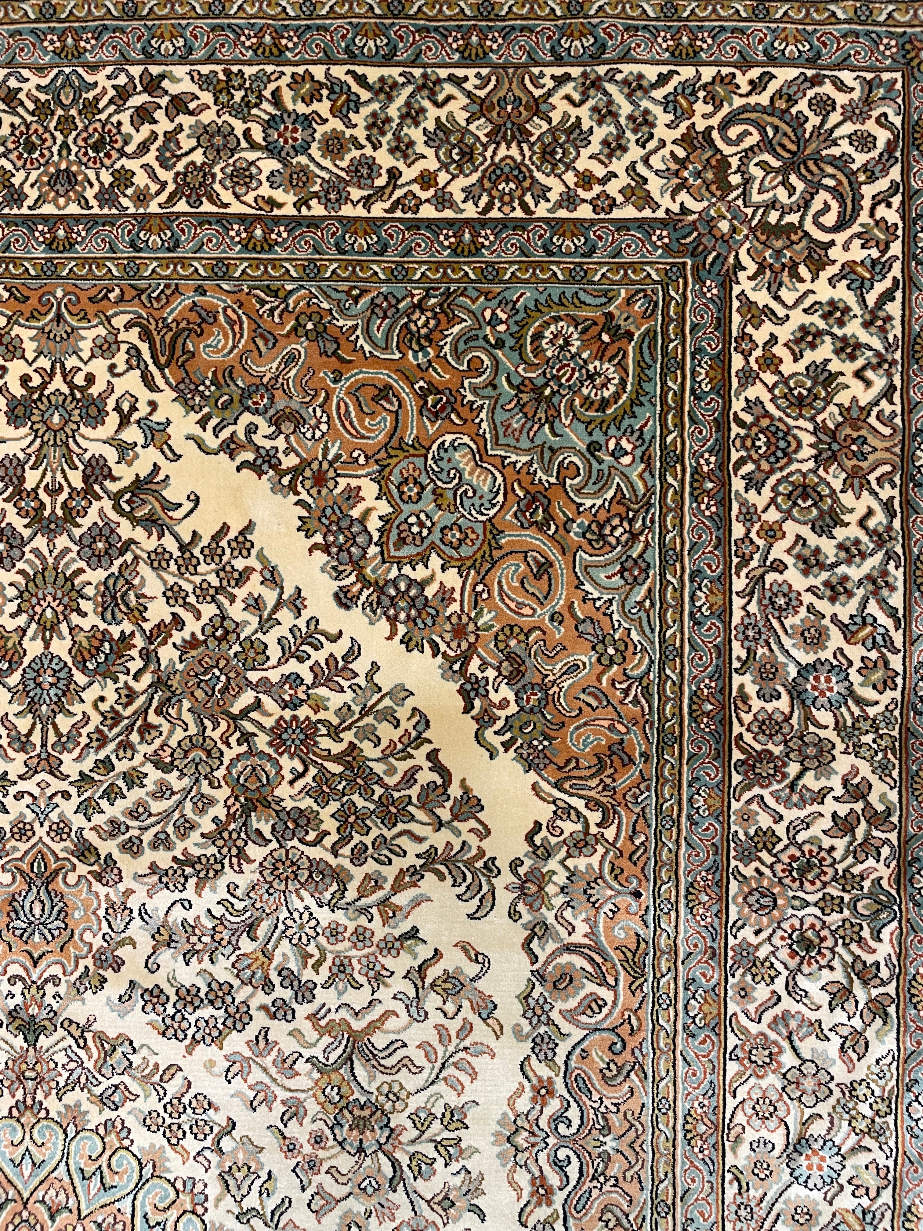 Guldasta Gulfaham Silk Carpet