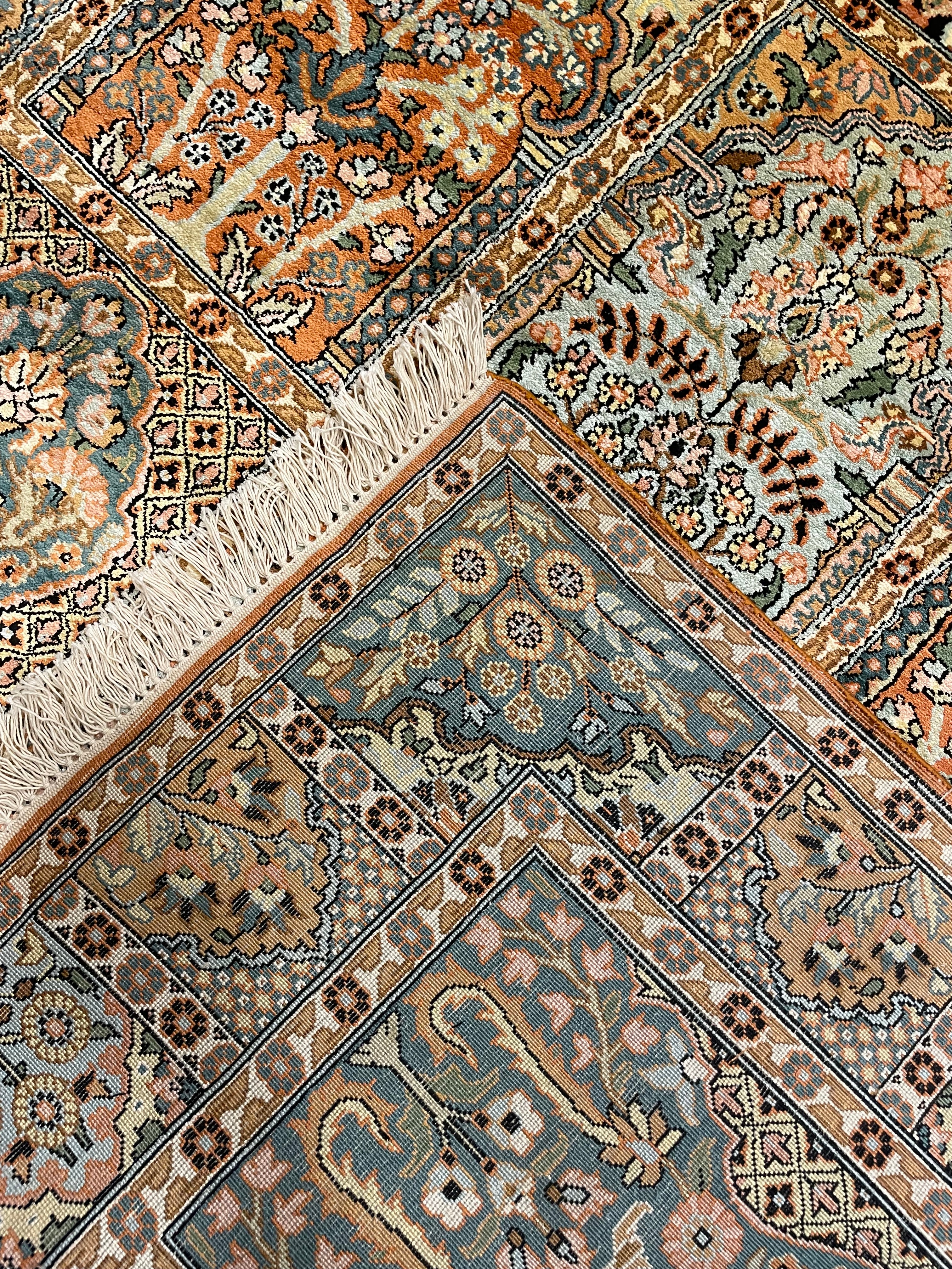 Garden Of Paradise Silk Carpet