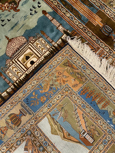 Taj Mahal Silk Carpet
