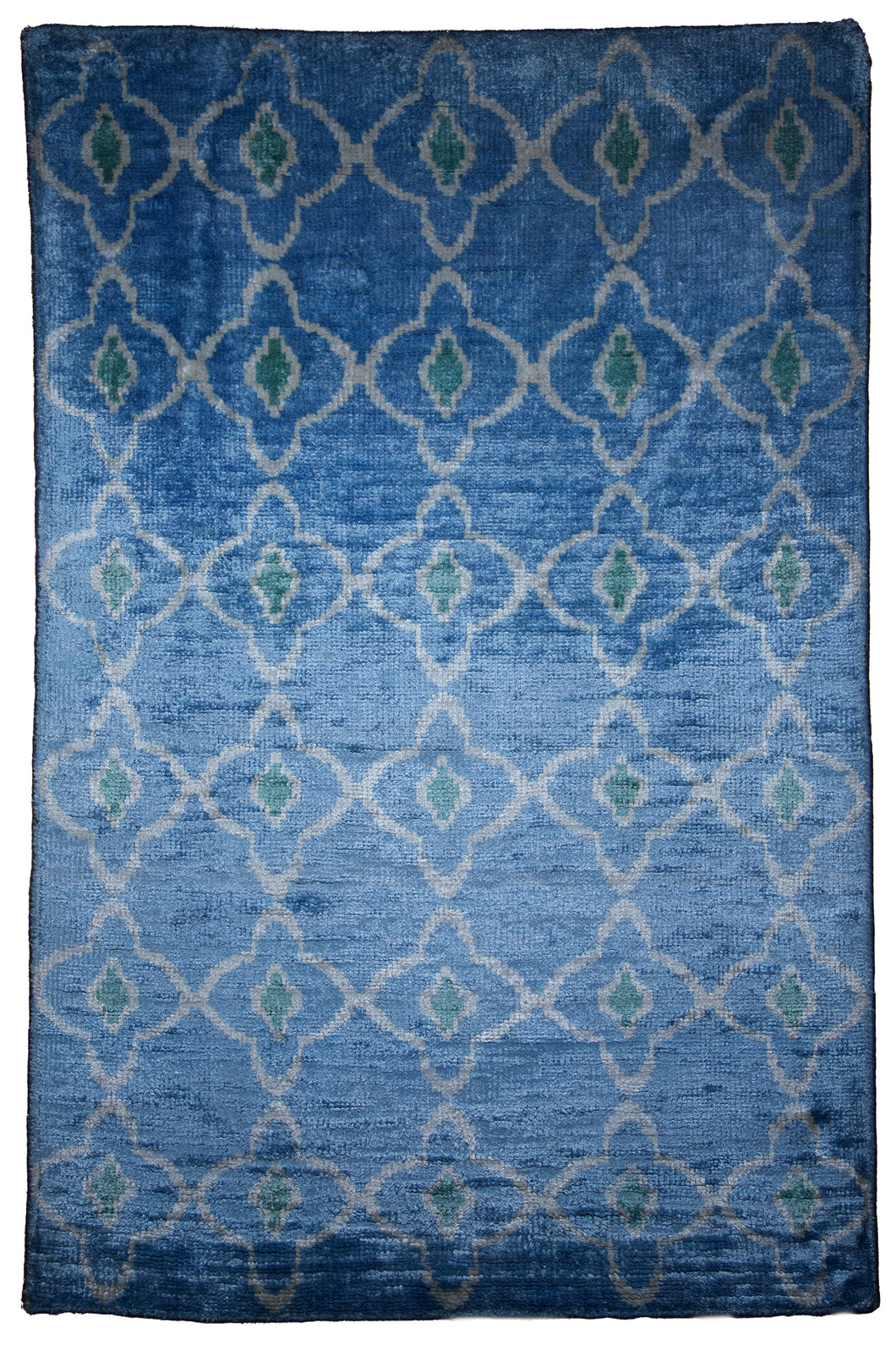 Azure Lattice Rug