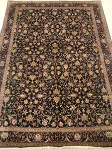 Dabir Kashan Silk Carpet